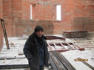 Почетный строитель России В.Г.Сыбачин