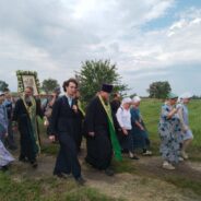 Прихожане Юго-Западного благочиния г. Саранска приняли участие в крестном ходе в пустыньку преподобного Филарета Ичалковского